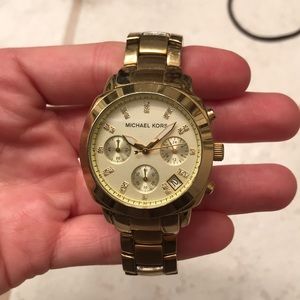Michael Kors gold watch